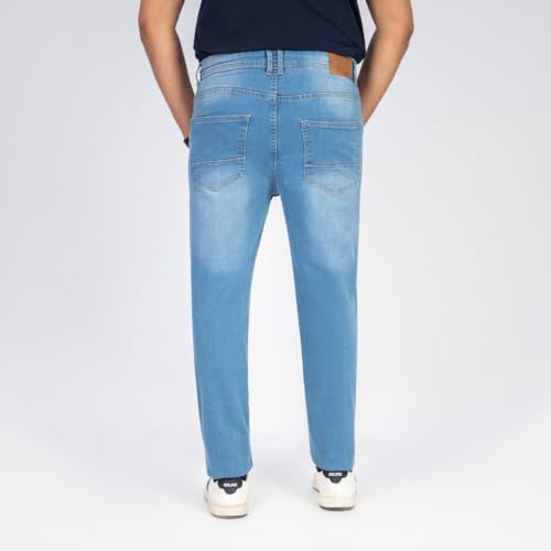 Men's Regular Fit Straight Leg Denim Jeans3