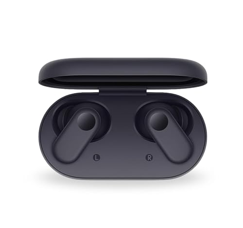 Image of Nord Buds 2R True Wireless Earbuds with 12.4mm Drivers Compatible with OnePlus, 38H Playback, Dual Mic AI Clear Calls, Bluetooth 5.3, IP55 Water Resistance, Fast Pairing (Deep Grey)