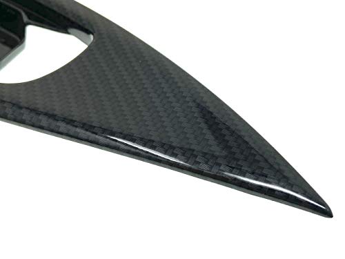 Carbon Fiber Grain Inner Door Handle Bowl Panel Cover Trim Interior Mouldings For Honda 10Th Gen Civic 2016 2017 2018 2019 2020 #TOP6