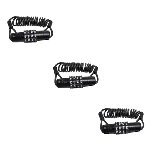 UKCOCO Theft Password Lock Portable Wire Cable Lock for Bikes Scooters and Motorcycles Durable and Compact Design for Secure Cycling and Outdoor Use
