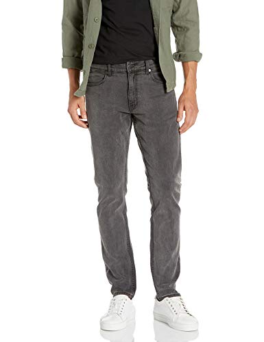 RVCA Men Daggers Slim Fit Denim Grey 34