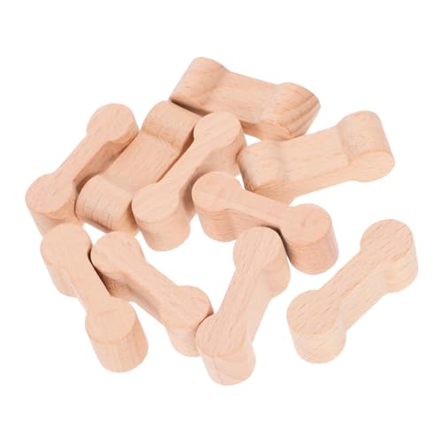 TOYANDONA 20pcs Wooden Dog Train Track Adapter Toy Train Accessory Set for Boys and Girls