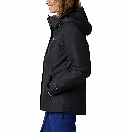 Columbia Women's Whirlibird Iv Interchange Jacket, Black Crossdye, Large Columbia Women's Whirlibird Iv Interchange Jacket, Black Crossdye, Large