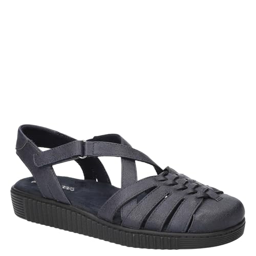 Easy Street レディース Hue スニーカー, ネイビー, 25.0 cm