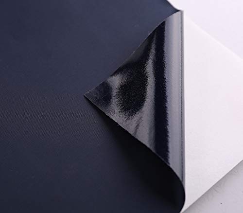 Yalulu 10 peças de adesivos de nylon adesivos de tecido autoadesivos à prova d'água para roupas par