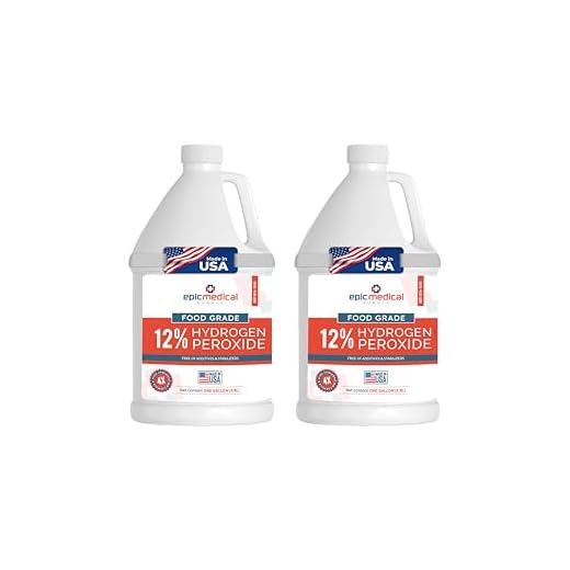 Epic 12% Food Grade Hydrogen Peroxide Cleaner