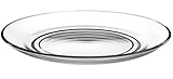 hitzebeständig Leonardo 024017 Teller/Kuchenteller/Frühstücksteller - Glas - Senso - Ø 21 cm
