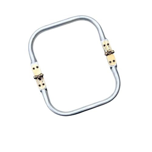 Tia® | Aluminum Tubular Internal Metal Purse Frame Bag Hangers, Purse Frame, Replacement, Bag Clasps, Frame for Clutches, Doctor, Travel Bags & DIY Creation (1, Aluminium Tubular Rectangle-6Inch)-image-41