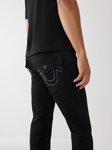 Image of True Religion Men's Ricky Straight Leg Jeans with Back Flap Pockets - Mens Jeans