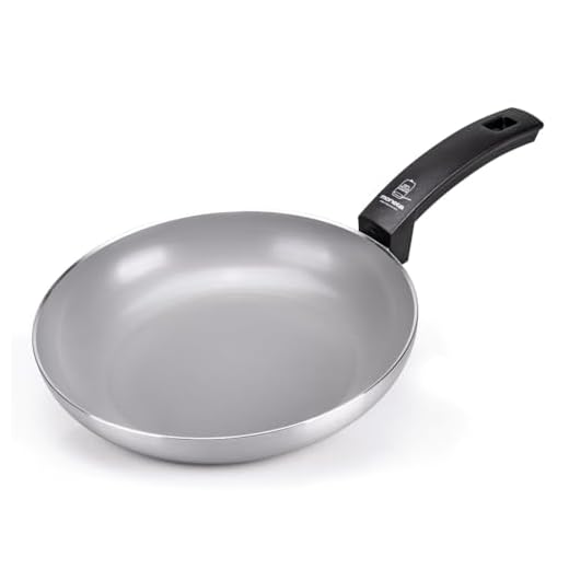 Moneta Innova Padella 20cm, rivestimento naturale FineGres (NO PFAS), anche per induzione, 100% Made in Italy