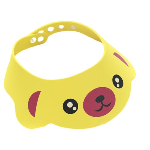 EYVRPAU Cuffie da Doccia per Bambini,Doccia Cap per Bambino Sicurezza Regolabile Cappello Cuffia In Morbido Silicone Visiera Bimbi per Evitare che l'Acqua Scorra Agli Occhi e al Viso