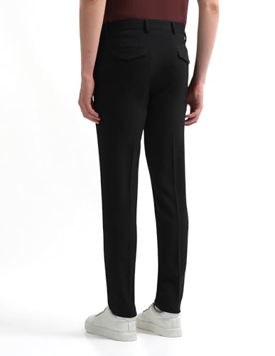 Image of Vertical Striped Super Slim fit Trousers