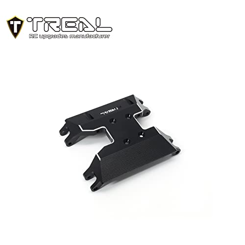Image of TREAL UTB18 Capra Chassis Skid Plate, Aluminum 7075 CNC Machined Upgrades (Black)