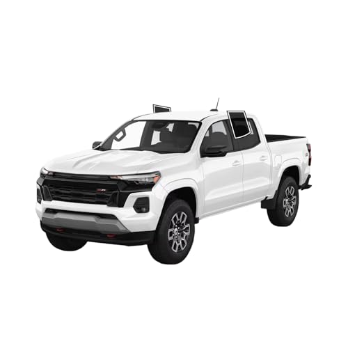 AUTOTEK Precut Window Tint Film for Chevy Colorado Crew 2023-2026 Back Side Window 10% VLT 2Ply Anti-Shatter, UV Block, Privacy Protection, Easy Install, No Trimming Needed,Heat & Glare Reduction