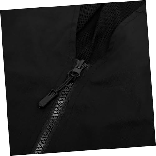 HIAKDOFT Hundetrainer Weste Leicht Atmungsaktiv Polyester mit Vielen Taschen und Großer Rückentasche für Hundehalter Trainingsbekleidung