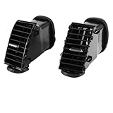 2Pcs Compatible For Toyota Prius 2004-2009 Dashboard Air Vents Grille Air Conditioner Outlet Panel Fresh Nozzle(Middle Left Righ