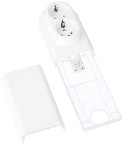 Preisvergleich Produktbild Pollmann Fußleistensteckdose ws 3651010 2-Fach Steckdose 4025221301022