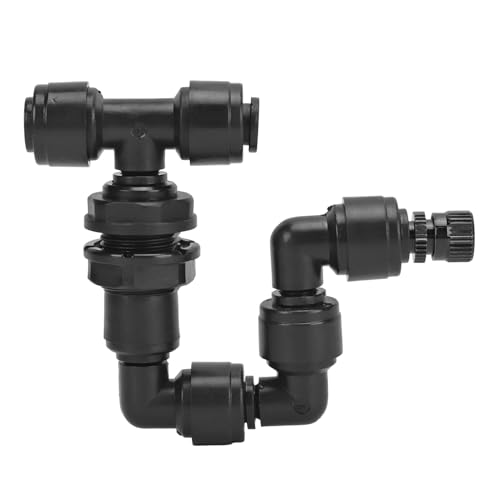 Reptiles Fogger Mist Sprinkler, 360 Degrees Rotating Terrarium Mister Misting Nozzles for Rainforest Tank Amphibians Plants