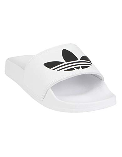 Adidas Originals Men's Adilette Lite Shoe, FTWR White/core Black/FTWR White, 13 M US