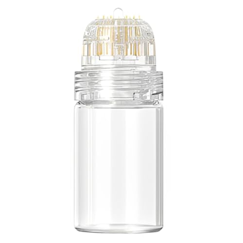 1 Pieza Rodillo de Microagujas 1 mm - 20 Puntas Titanio - Herramienta para Mejorar la Absorción de Productos de Piel