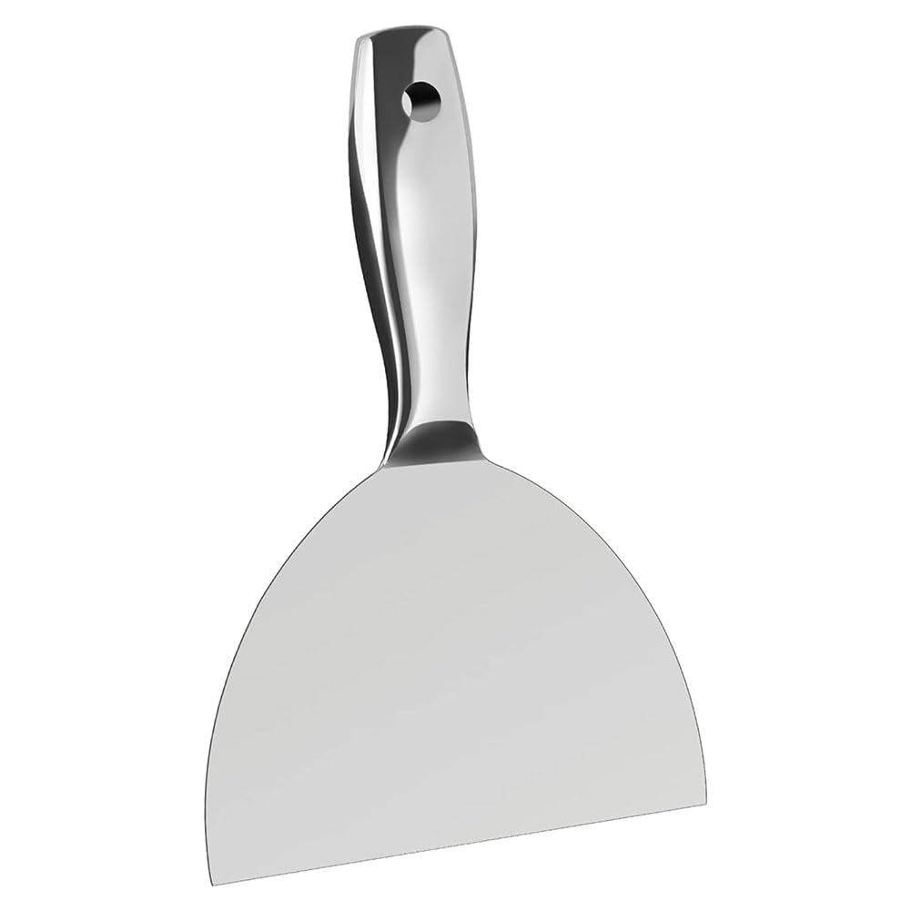 Awaovv Light 6" Stainless Steel Scraper Joint Knife, Putty Knife Scraper Tool, Flexible Filling Knife, Spackle Knife, Plastering Tool, Drywall Taping Knife For Drywalls,Putty,Wallpaper,Plaster,Baking