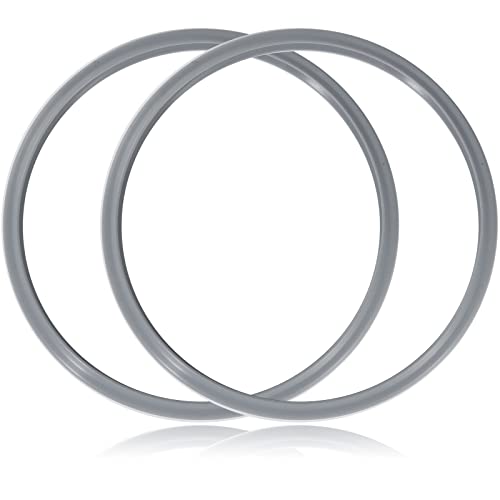 XIESK 2 Stück 22cm Ersatzteil Dichtungsring Schnellkochtopf Ersatzdichtung Silikon Dichtung für kompatibel mit WMF Schnellkochtopf 3L, 4,5L, 6,5L, 8,5L