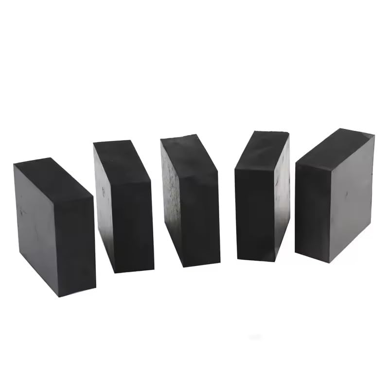 1pcs Black Rubber Sheets Damping Gasket Pad 50x50mm 100x100mm Thick 10mm 15mm 20mm (200mm x 200mm x 50mm)