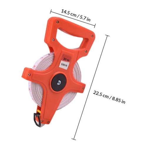 Cinta Métrica Retráctil Métrica 30m OUNONA miniatura 2