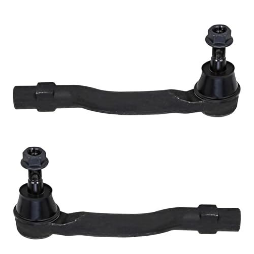 Image of Detroit Axle - 4pc Front Suspension Kit for 2014 2015 2016 2017 2018 Mazda 3, 3 Sport, 2 Lower Control Arms with Ball Joint 2 Outer Tie Rod Ends Replacement
