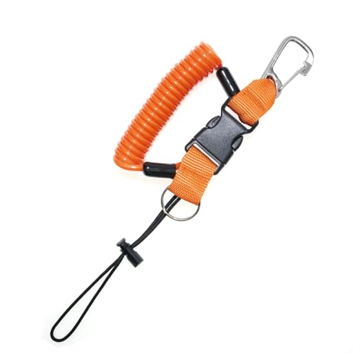 Rigrig Scuba Diving Lanyard - Underwater Camera Lanyard, Anti-Loss Retractable Gear Tether with...