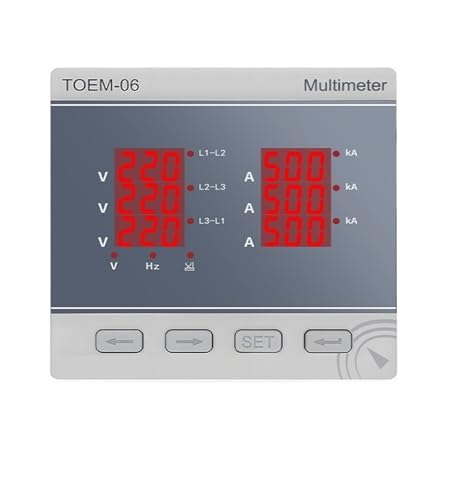 Compteur multifonction de courant pour stabiliser la tension ligne à ligne 3P4L