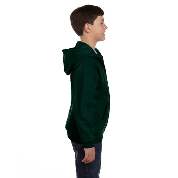 Hanes Kids ComfortBlend EcoSmart Sweatshirt met volledige rits