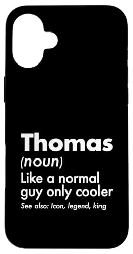 �����񂵂�g�[�}�X Like A Normal Guy Only Cooler ���W�F���h�L���O �t�@�[�X�g�l�[�� �X�}�z�P�[�X iPhone 16 Plus �p