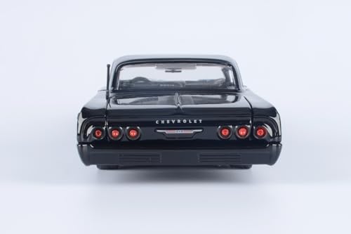 Motor Max 1:24 Chevrolet Impala 1964 Hardtop Negro miniatura 7