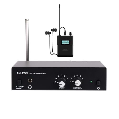 S2 UHF Stereo Wireless Monitor System In-ear system 561-568Mhz 1 transmitter 1 Receiver