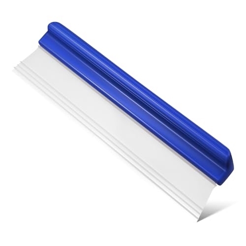UTHCLO Tergivetro per Auto in Silicone Alimentare, Raschietto per Parabrezza e Finestrini, Strumento di Pulizia Versatile Impugnatura Ergonomica, Adatto per Lavaggio e Asciugatura