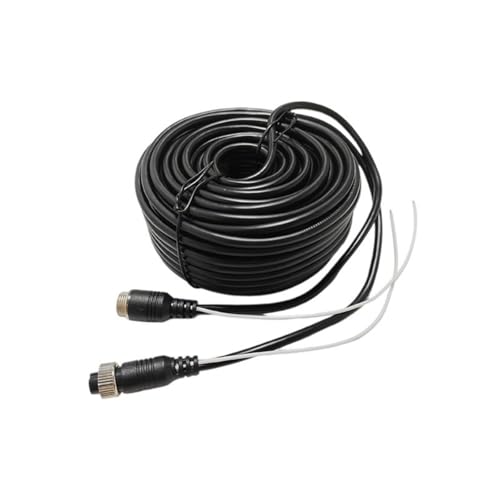 Câble vidéo 4 broches robuste à haute isolation pour affichage de caméra auto - 4