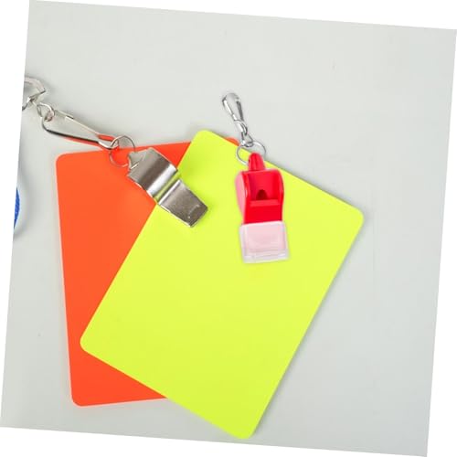 Set de 10 silbatos para árbitro con protector de boca y caja miniatura 6