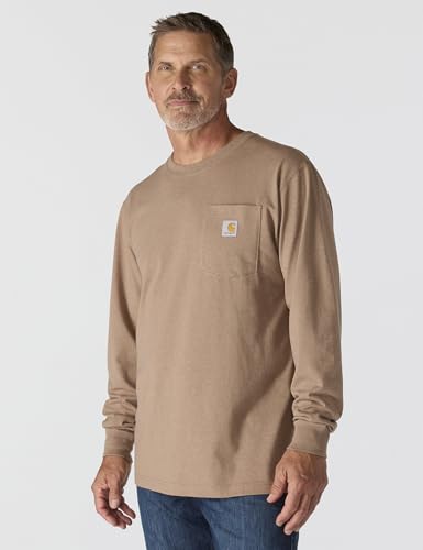 Carhartt Mens Loose Fit Heavyweight Long-Sleeve Pocket Deer Graphic T-Shirt2