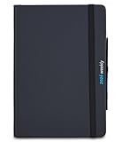 Mitama Agenda settimanale 2026 NERO 18 mesi, 15x21 cm, copertina rigida, carta FSC, chiusura elastico, matita inclusa