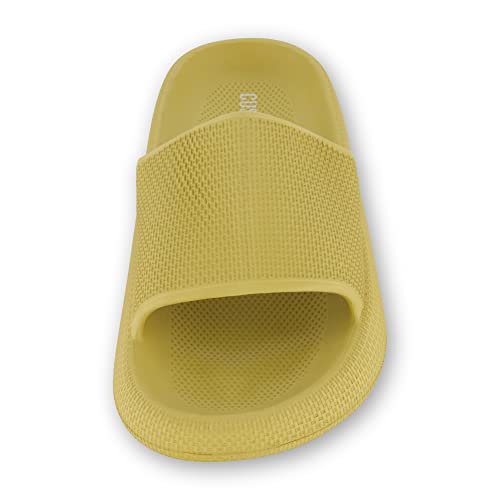 CUSHIONAIRE Kid's Feather pool slide with +Comfort, Yellow 123