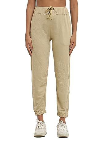 Image of Women Solid Joggers for Running, Yoga, Fitness, Lounge Wear Comfortable Cotton Joggers for Women and Girls