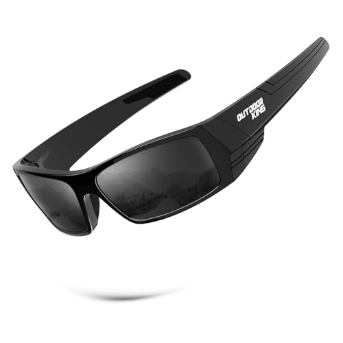 Image of Polarized Sport Sunglasses-for-Men Sun-Glasses: Mens Wrap Sunglasses for Fishing Cycling Running UV400 Protection