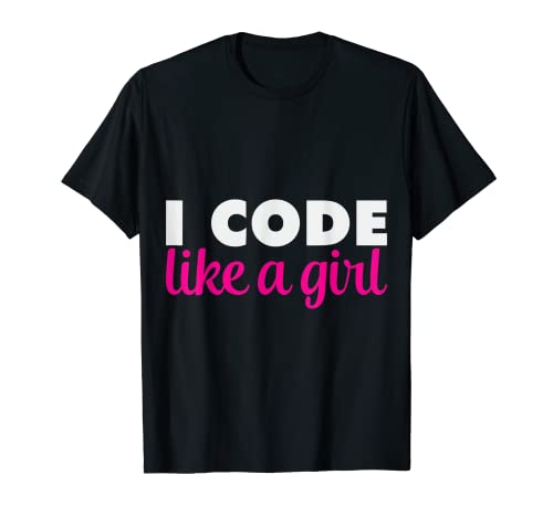 Photo de Coding Code Girl Women Coder Autowered Feminist T-Shirt