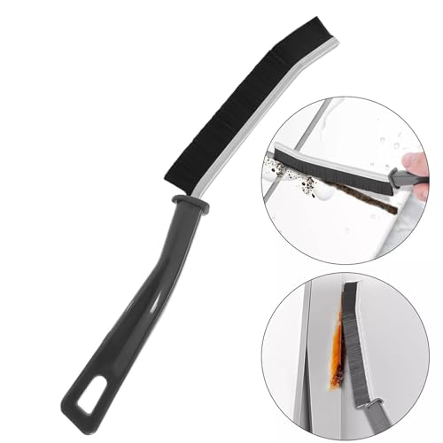 Image of 5pcs Crevice Cleaning Brush, Multifunctional Gap Brush for Cleaning Dead Corners Bathroom, Kitchen, Window, Multifunctional Gap Brush, Kitchen, Window, Faucet, Window or Sliding Door Track