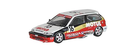 イノモデル　1/64 シビック EF3 MUGEN MOTUL 1988 INNO-MODELS 1/64 HONDA シビック EF3 Gr.A No.16 【MUGEN MOTUL