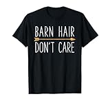 Horse Shirts Girls Barn Hair Don't Care Women Riding Gifts