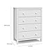 Storkcraft Alpine 4 Drawer Chest (White) – GREENGUARD Gold Certified, Dresser For Nursery, 4 Drawer Dresser, Kids Dresser, Nursery Dresser Drawer Organizer, Chest of Drawers