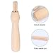 COHEALI Wooden Felting Needle Handles: 10pcs Poking Felting Needle Pen Handles, Wooden Punch Cross Stitch Tool for Beginner, 7X1.4cm