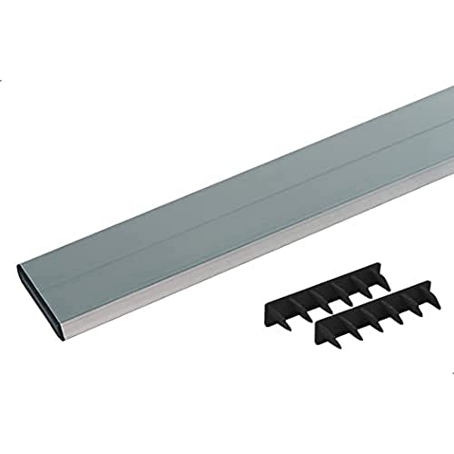NESPOLI - Regla de albañil de aluminio, 1 m